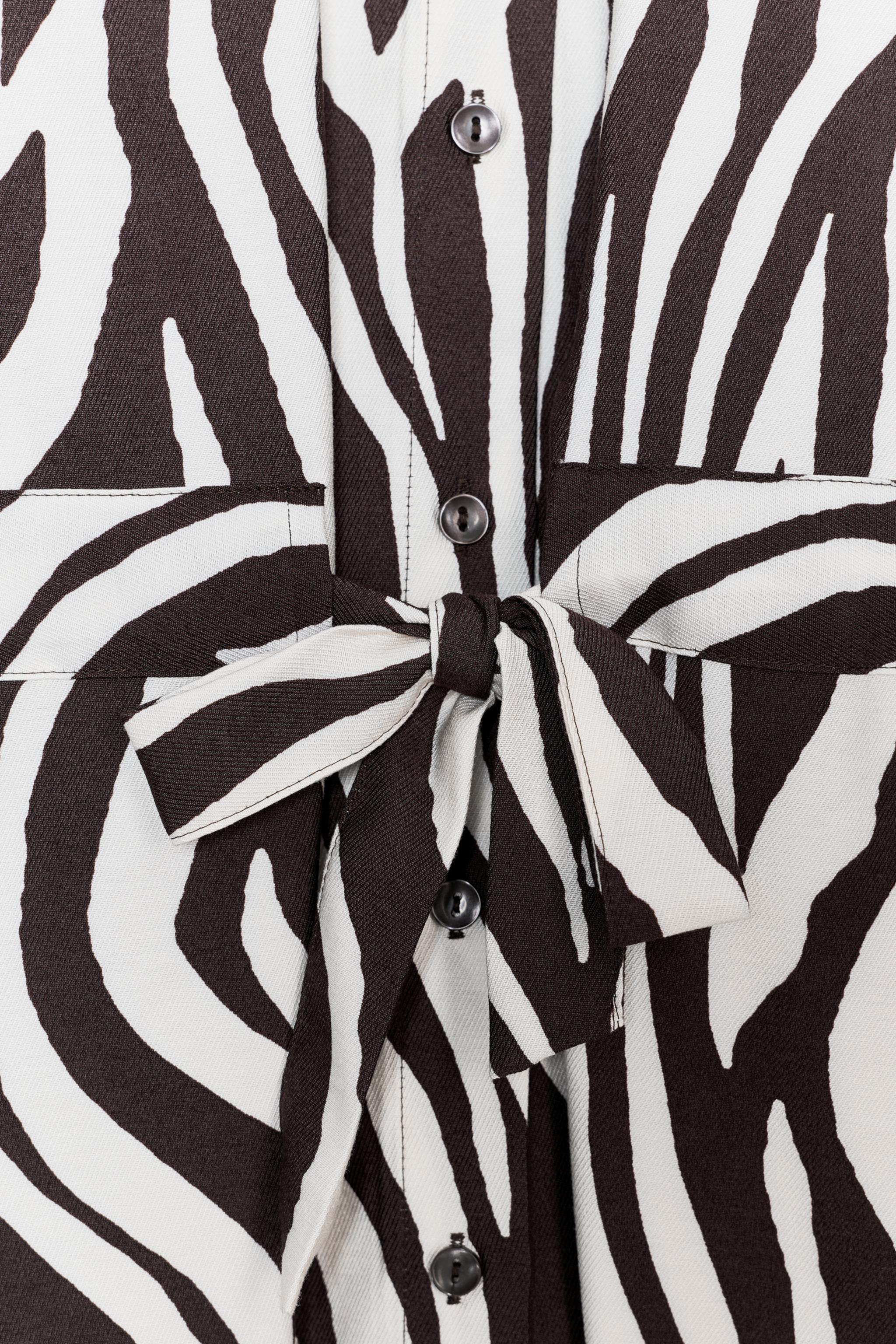 ANIMAL PRINT SAFARI SHIRT